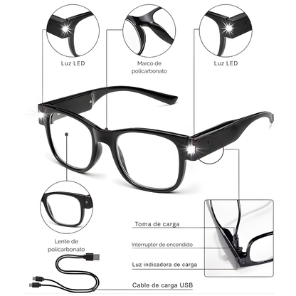 Gafas con Luz LED